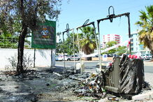 Fogo posto em carros e caixotes do lixo alarma moradores de Faro