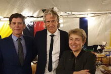 Jorge Jesus recebe navio-escola ‘Sagres’ no Brasil