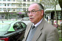 Amândio Pereira é taxista