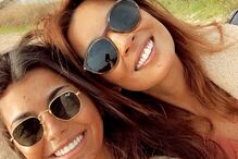 Maria Cerqueira Gomes e a filha, Francisca