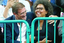 O ex-primeiro-ministro e a mulher sempre cúmplices, no Pavilhão Atlântico em 2014 