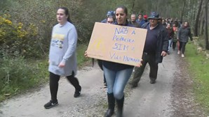 População manifesta-se contra reabertura de pedreira em Carregal do Sal
