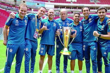 Jorge Jesus venceu a Supercopa do Brasil ao serviço do Flamengo