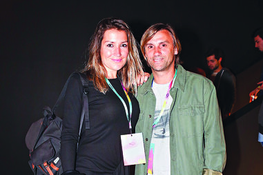 João Pinto com Ângela Galvão