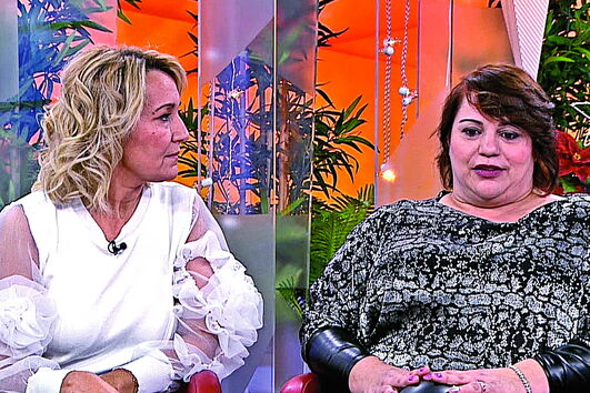 Sandra Oliveira (à direita) esteve no Manhã CM, com Madalena Silva, e revelou o terror que viveu às mãos do marido 