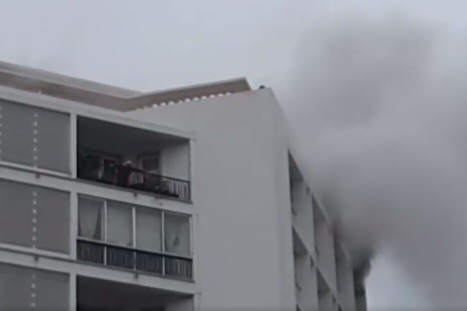 Duas pessoas assistidas devido a incêndio em Lisboa