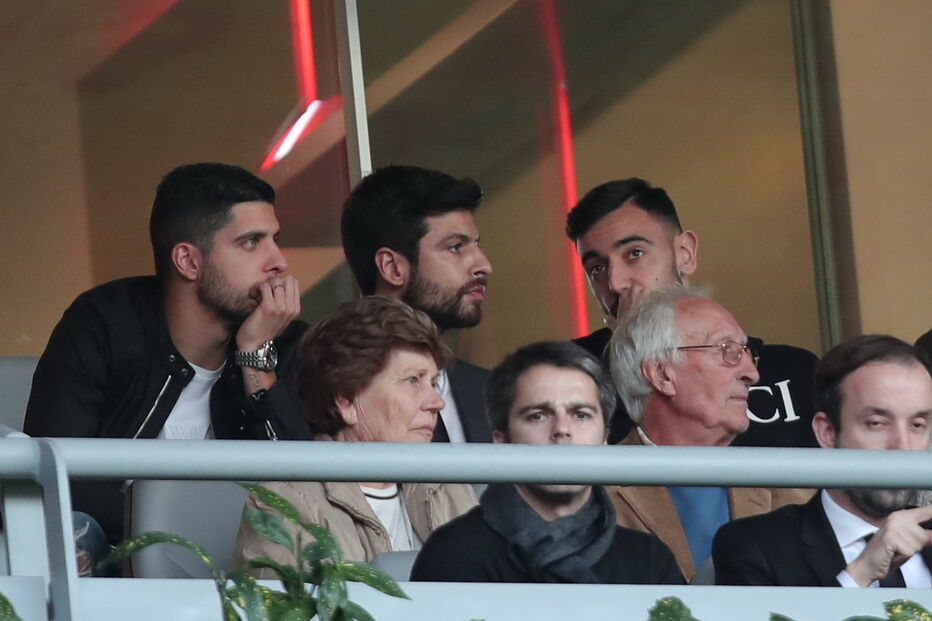 Bruno Fernandes está em Braga para apoiar ex-colegas do Sporting