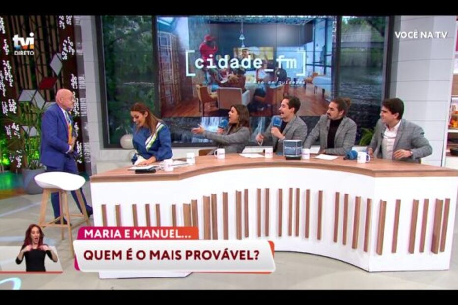 Manuel Luís Goucha no 'Você na TV'