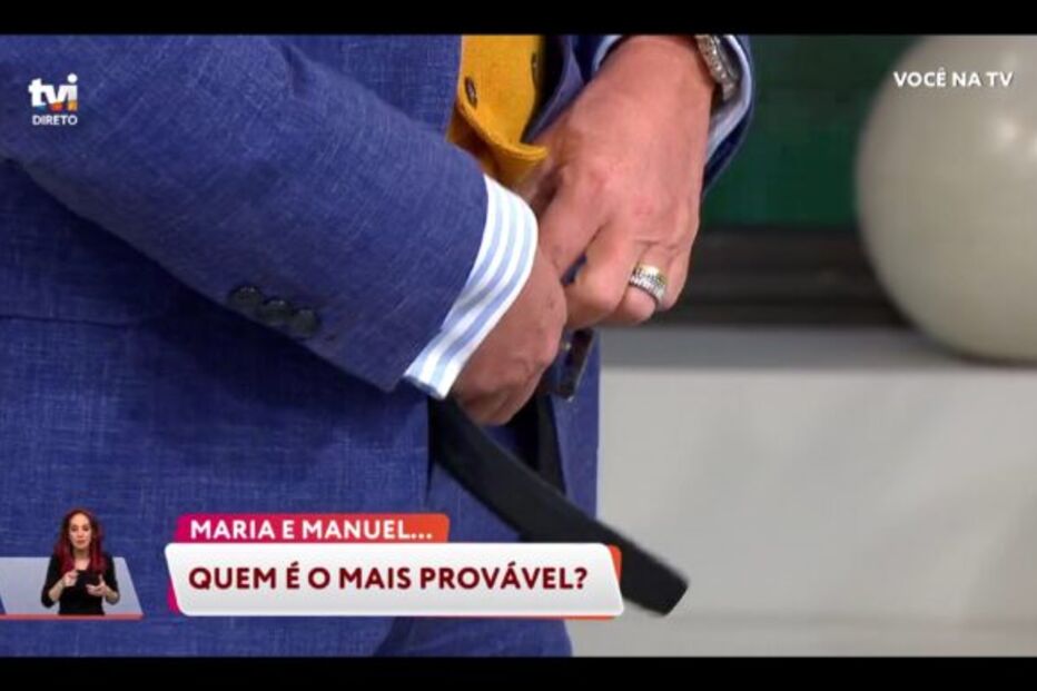 Manuel Luís Goucha no 'Você na TV'