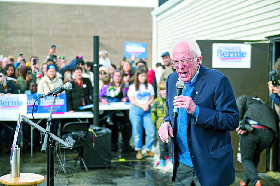 Bernie Sanders quer ser o escolhido para ganhar a presidência a Trump