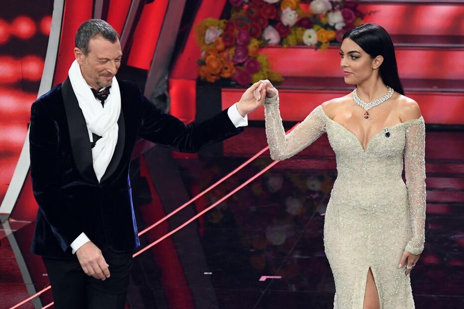 Georgina Rodríguez em SanRemo