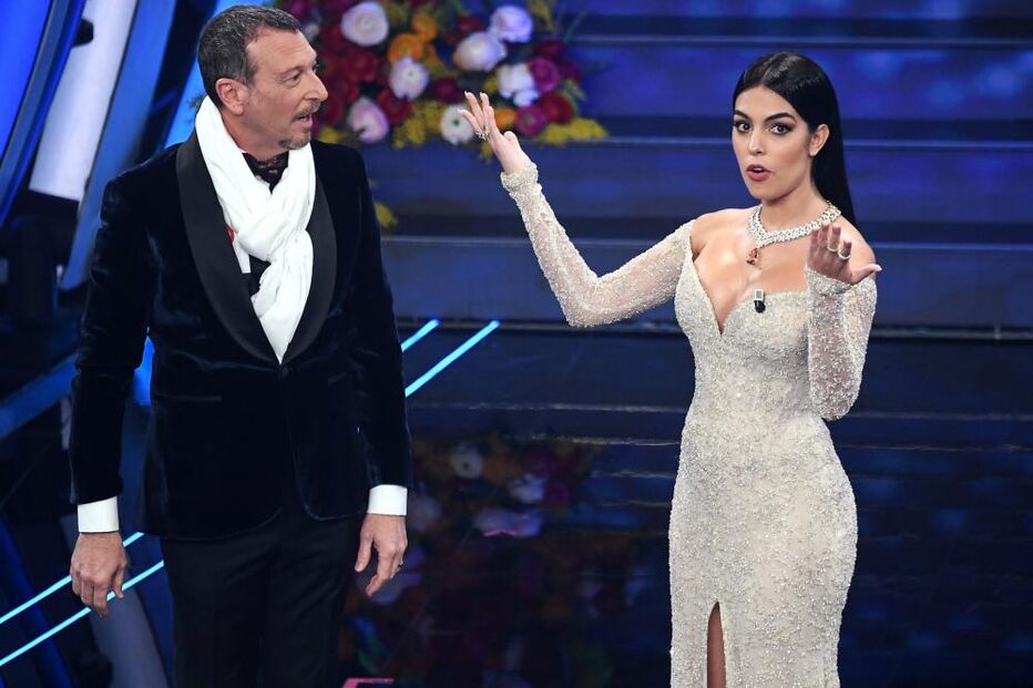 Georgina Rodríguez em SanRemo