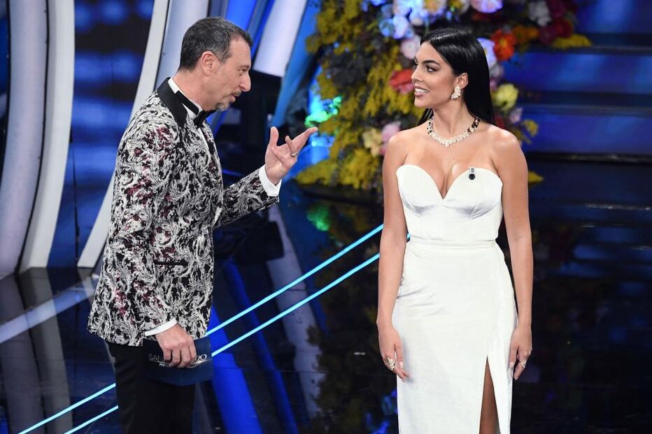 Georgina Rodríguez em SanRemo