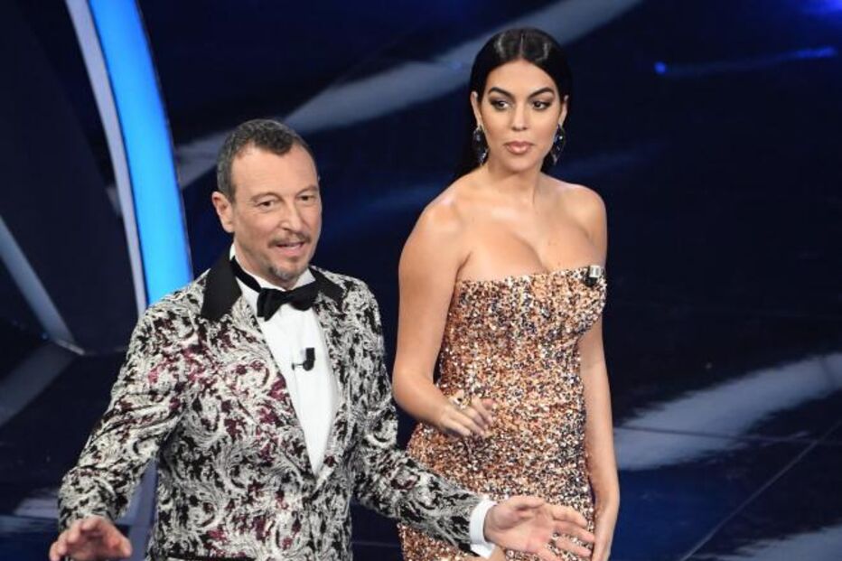 Georgina Rodríguez em SanRemo