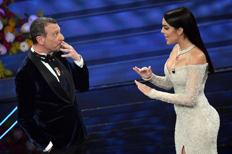 Georgina Rodríguez em SanRemo