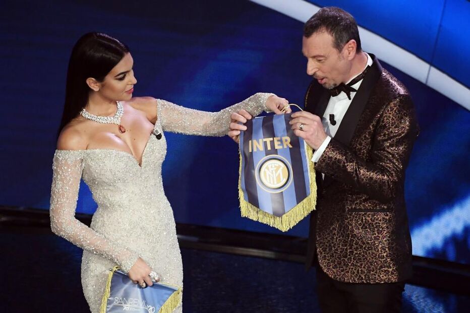 Georgina Rodríguez em SanRemo