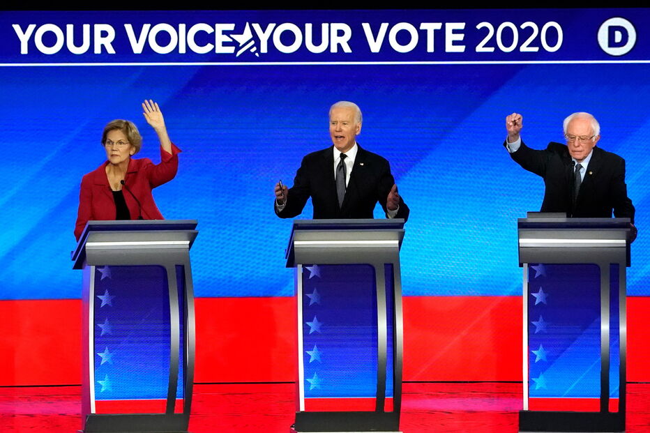 Tensão e ataques cruzados: Foi assim o primeiro debate democrata após o início das primárias nos EUA