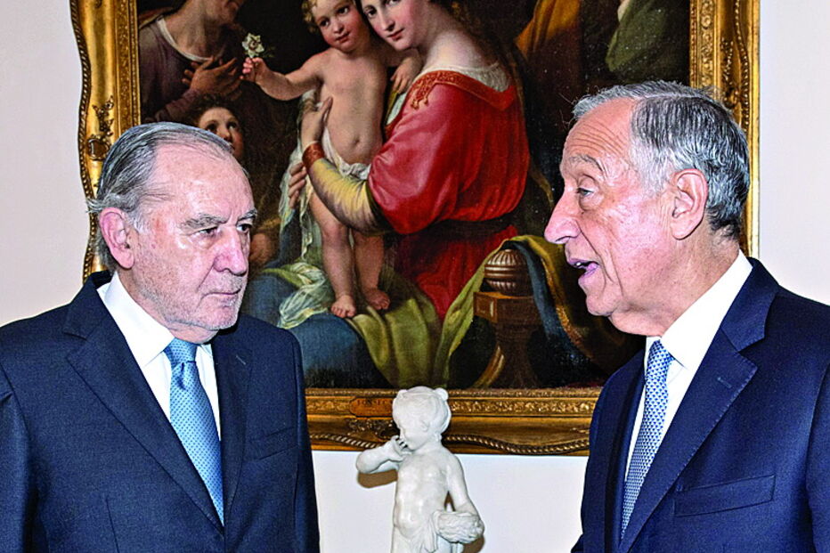 Ramalho Eanes e Marcelo Rebelo de Sousa