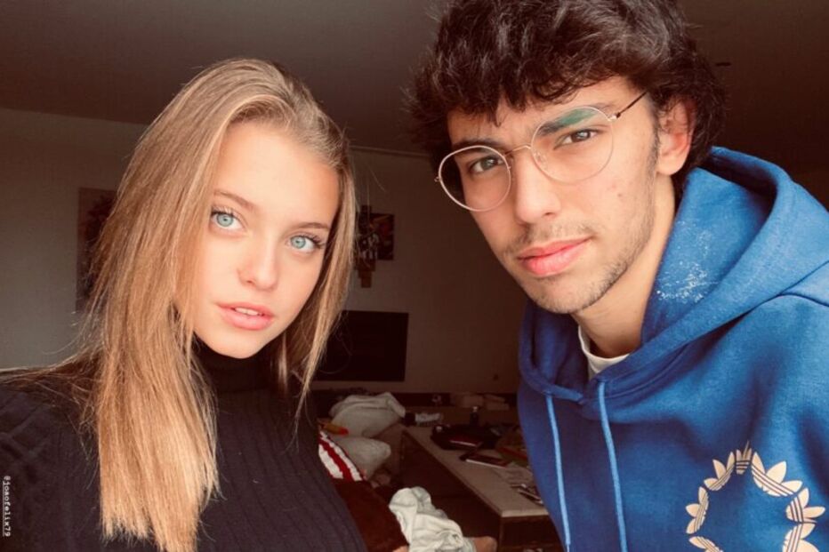 Margarida Corceiro e João Félix