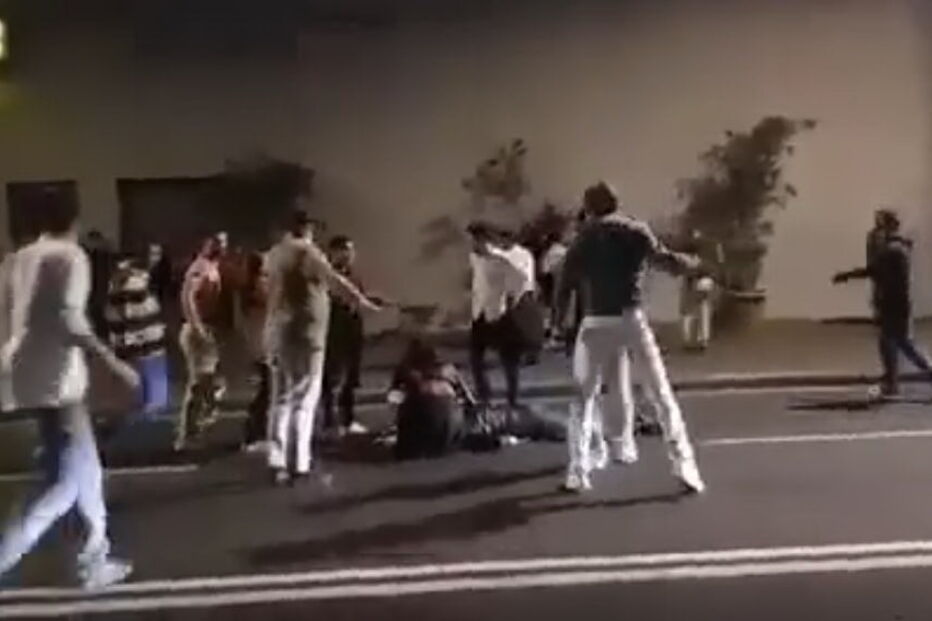 Noite de festa acaba com pancadaria no Funchal