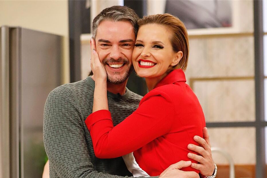 Cristina Ferreira e Cláudio Ramos