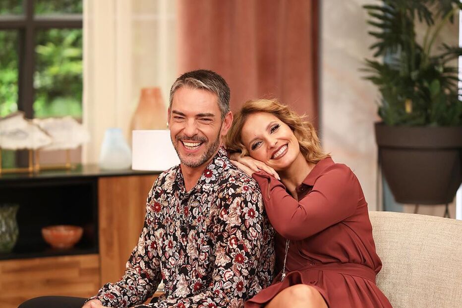 Cristina Ferreira e Cláudio Ramos