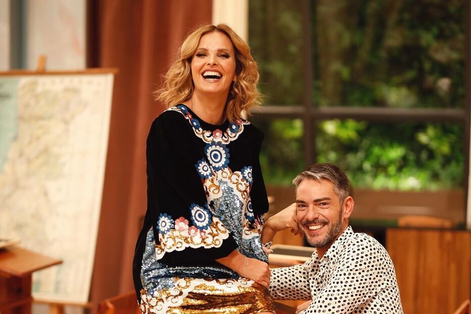 Cristina Ferreira e Cláudio Ramos
