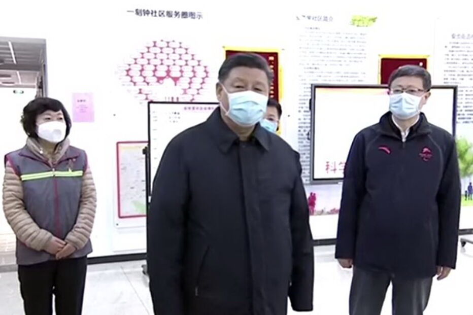 Presidente chinês visita pela primeira vez área residencial de Pequim desde o início do surto de coronavírus