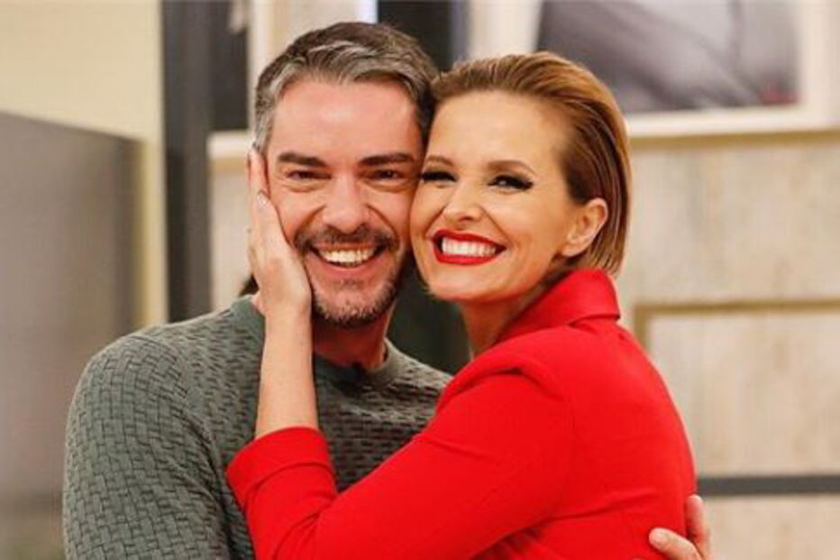 Cristina Ferreira e Cláudio Ramos