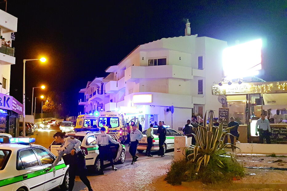 Incidentes obrigam à mobilização de elementos da GNR e meios de socorro em Albufeira