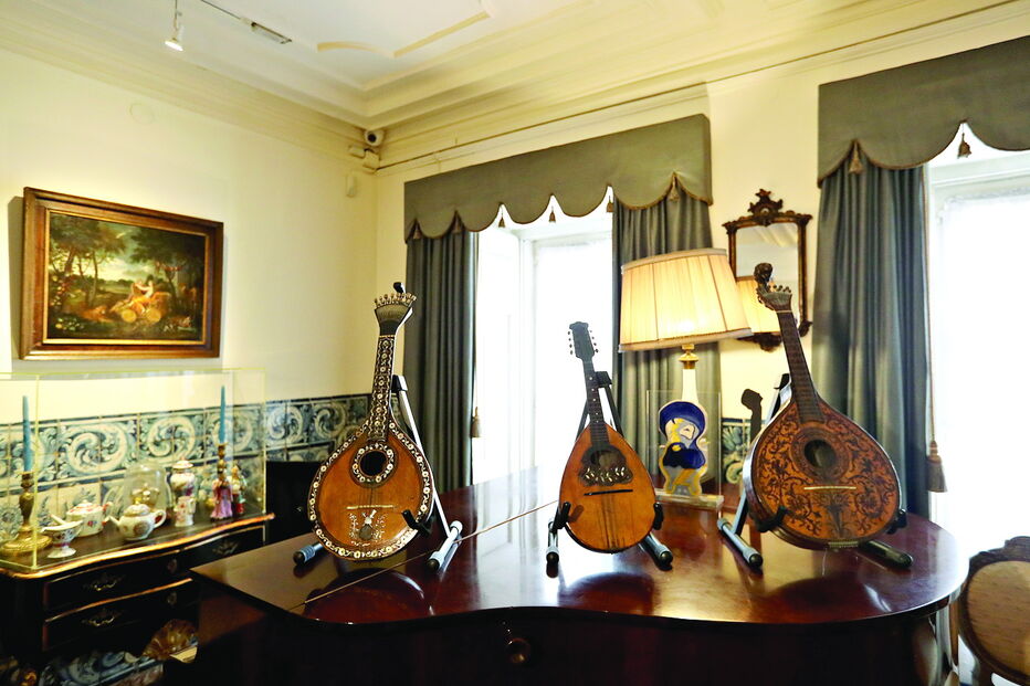 Pormenor da Fundação Amália Rodrigues, em Lisboa