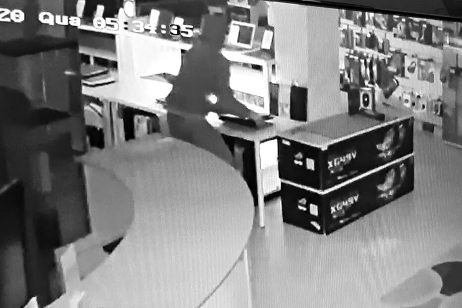 Ladrões roubam computadores em apenas 55 segundos