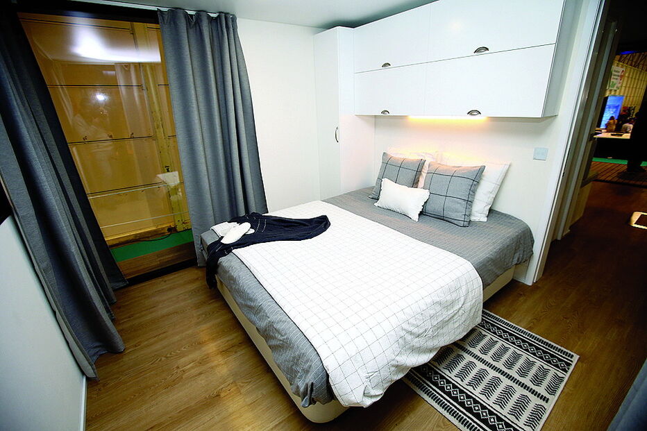 Interior da Casa Flutuante