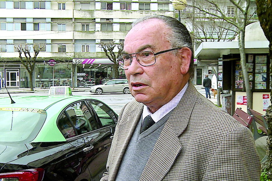 Amândio Pereira é taxista