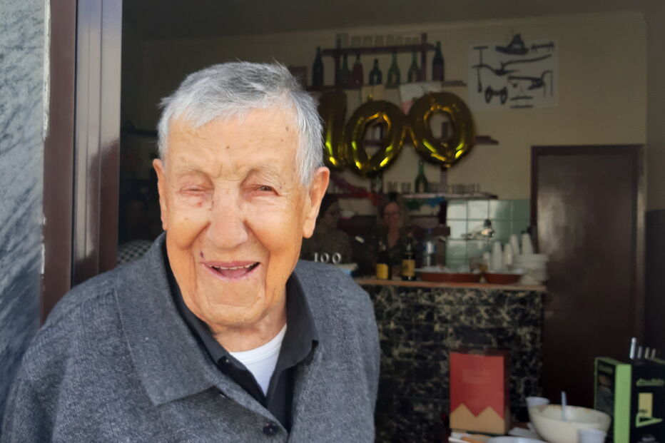 Alentejano celebra 100 anos com irmãos, filhos, netos e bisnetos