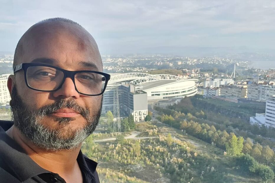 Fernando Rocha antes do implante