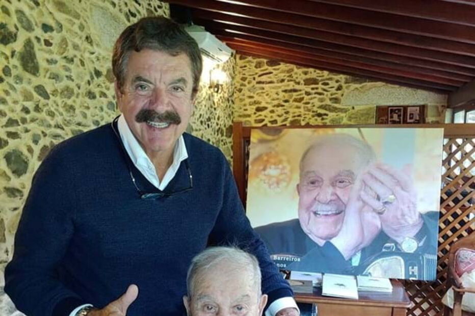 Pai de Quim Barreiros celebra 101 anos: 