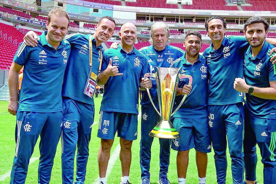 Jorge Jesus venceu a Supercopa do Brasil ao serviço do Flamengo