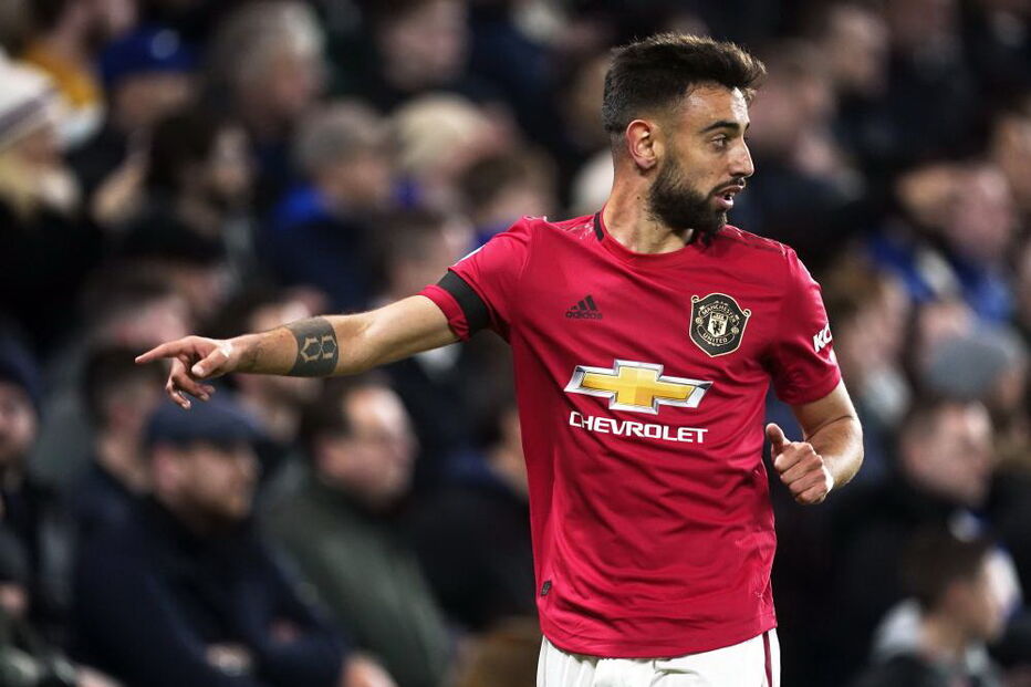 Bruno Fernandes com assistência para golo na vitória do United sobre o Chelsea