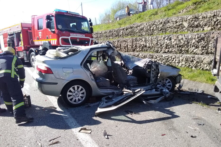 Homem de 36 anos morre em acidente no IC2 em Oliveira de Azeméis