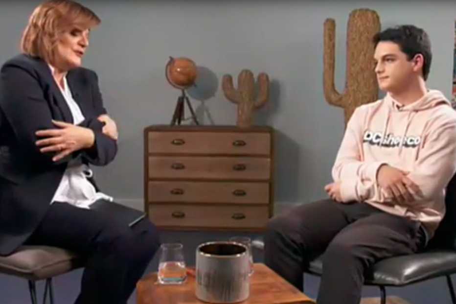 Júlia Pinheiro à conversa com Diogo Carmona