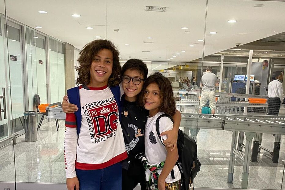 Iran Ângelo viaja com os filhos e a irmã para a República Dominicana