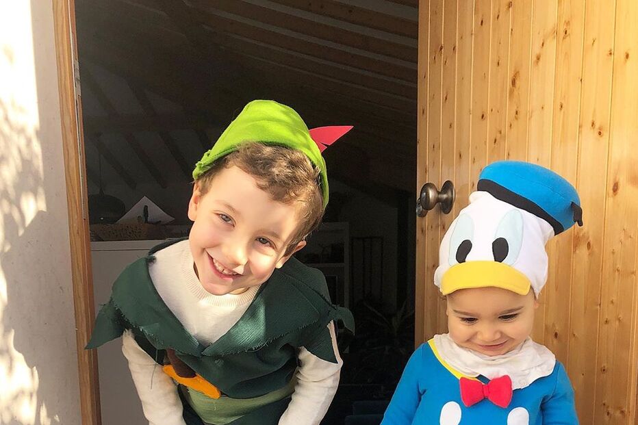 Os filhos de Marta Andrino e Frederico Amaral