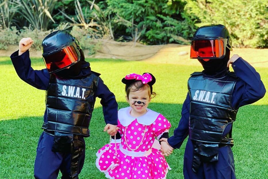 Os filhos de Adrien Silva e Margarida Neuparth