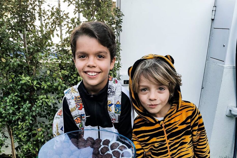 Os filhos de Pimpinha Jardim e Francisco Spínola