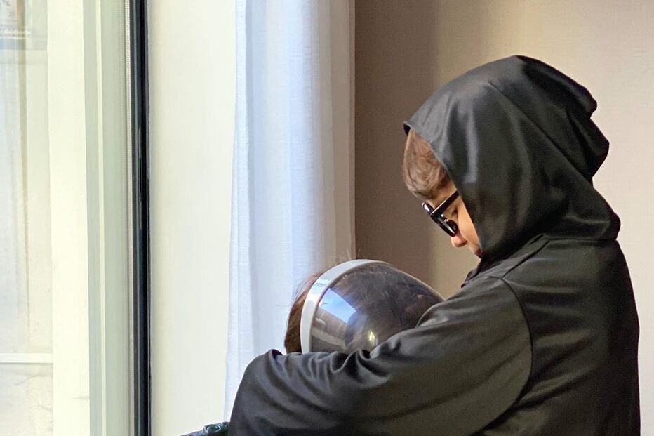 Os filhos de Tânia Ribas de Oliveira e João Cardoso