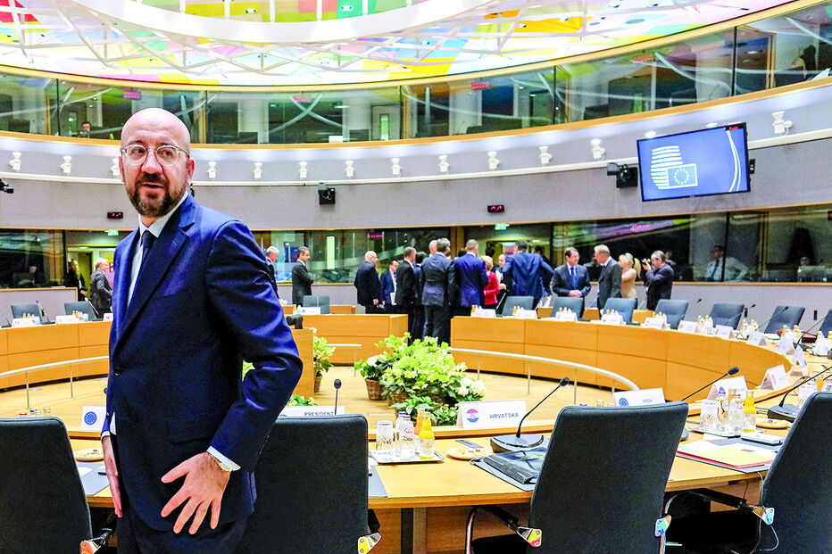 Charles Michel, presidente do Conselho Europeu