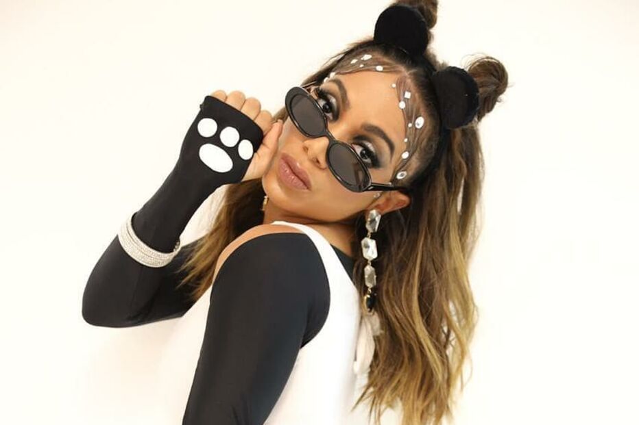 Anitta pronta para o carnaval