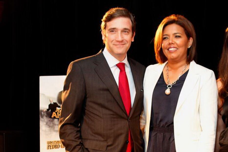 Pedro Passos Coelho e Laura Ferreira