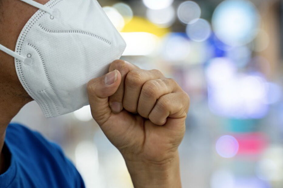 Máscara para evitar infeção